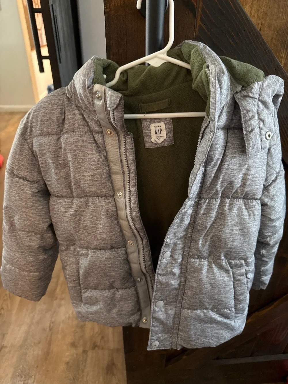 Toddler heavy weight gap jacket